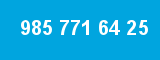 985 771 64 25 985 771 64 25
